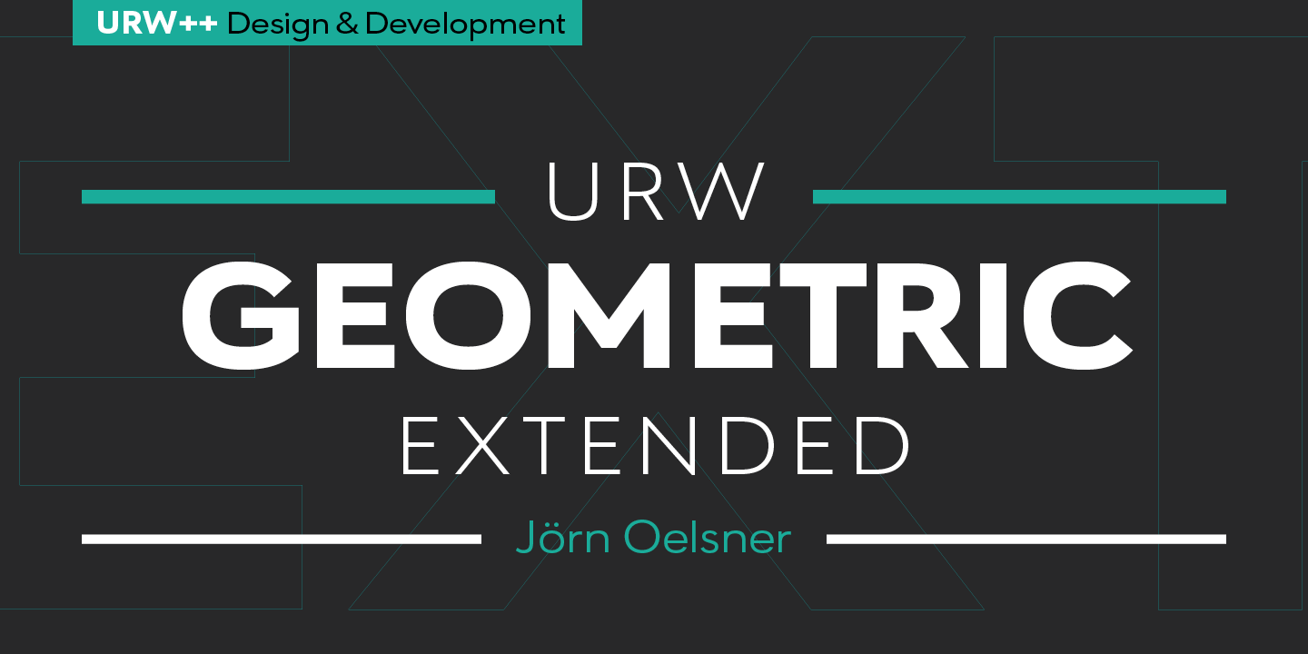 URW Geometric Extended Font